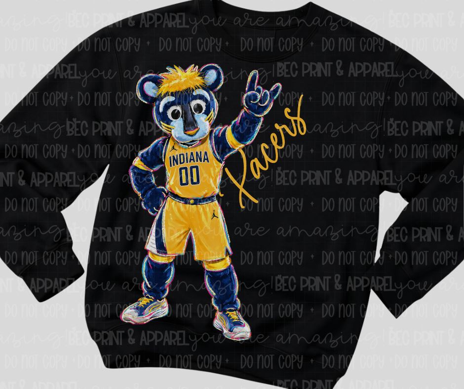 Pacers (Rockin NBA Mascot) - DTF
