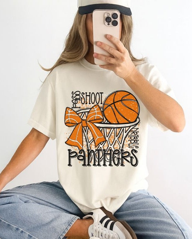 Panthers (Hoop Bow Mascot) - DTF