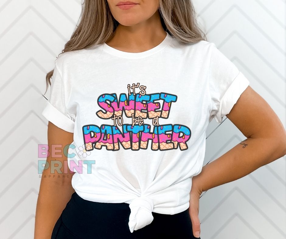 Panther (Sweet to be a - Mascot) - DTF