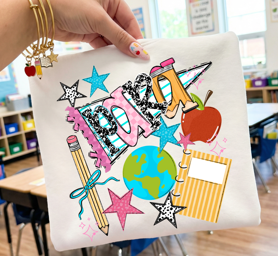 Para (Back to School Name Pennant) - DTF