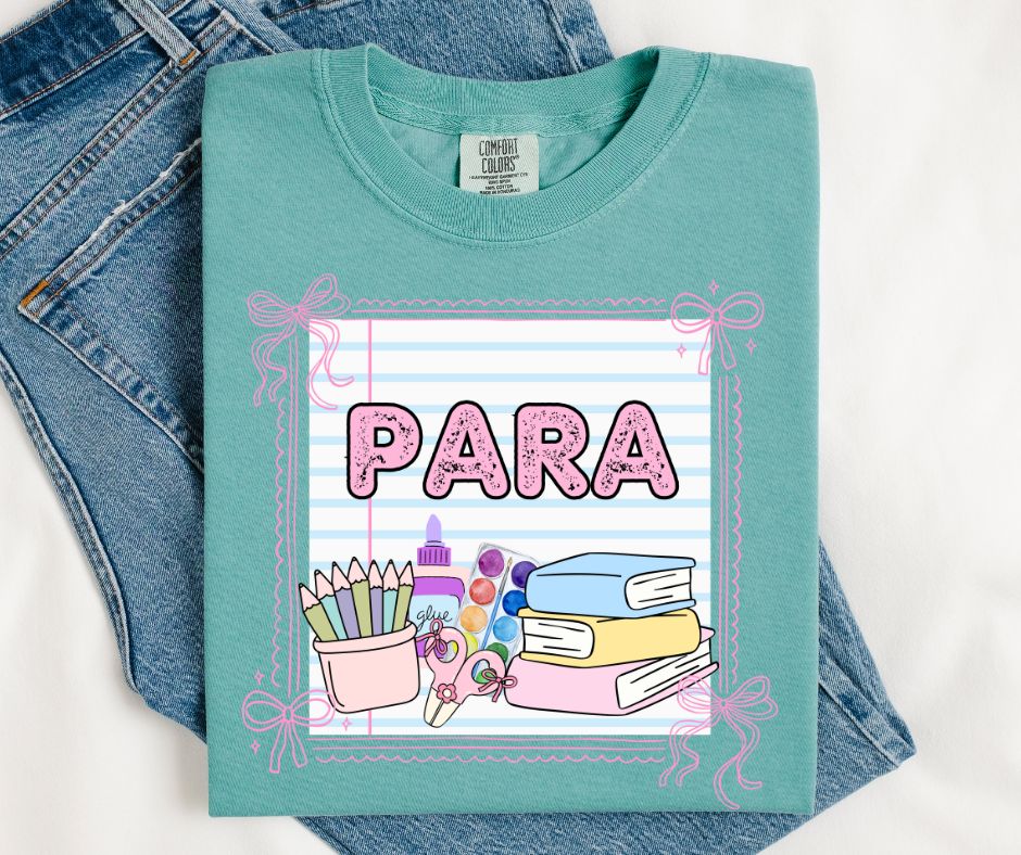 Para (School Staff Coquette Grade Levels/Occupations) - DTF