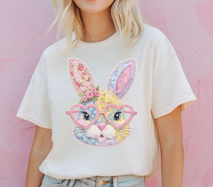 Patchwork Bunny - DTF