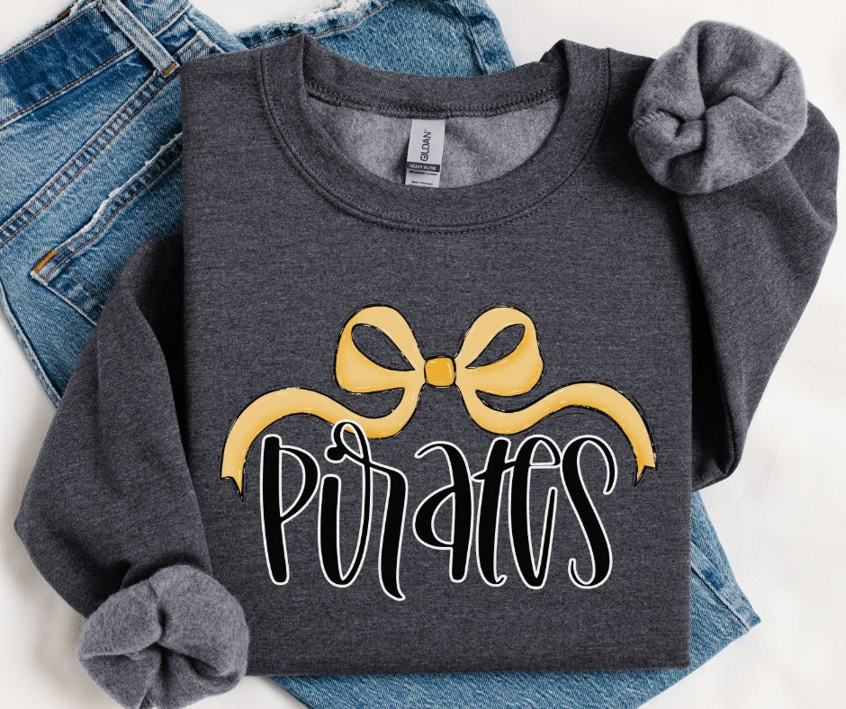 Pirates (Yellow Gold Bow) - DTF