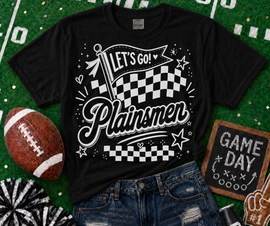 Plainsmen (Lets Go Doodle Check Mascot) - DTF