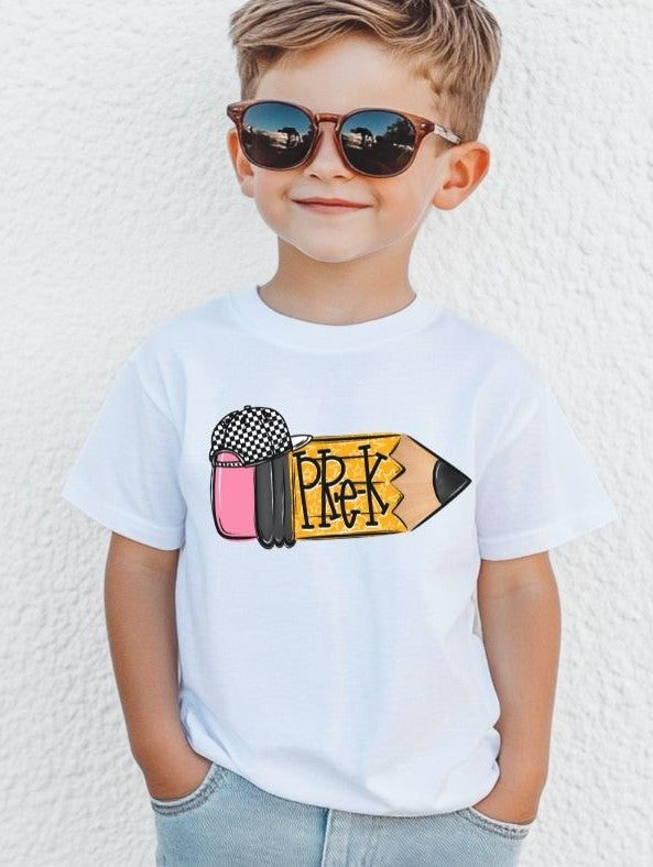Pre-K (School Pencil Doodle Collection) - DTF