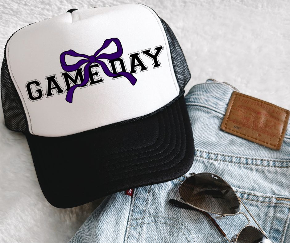 Game Day Coquette (Purple) - DTF