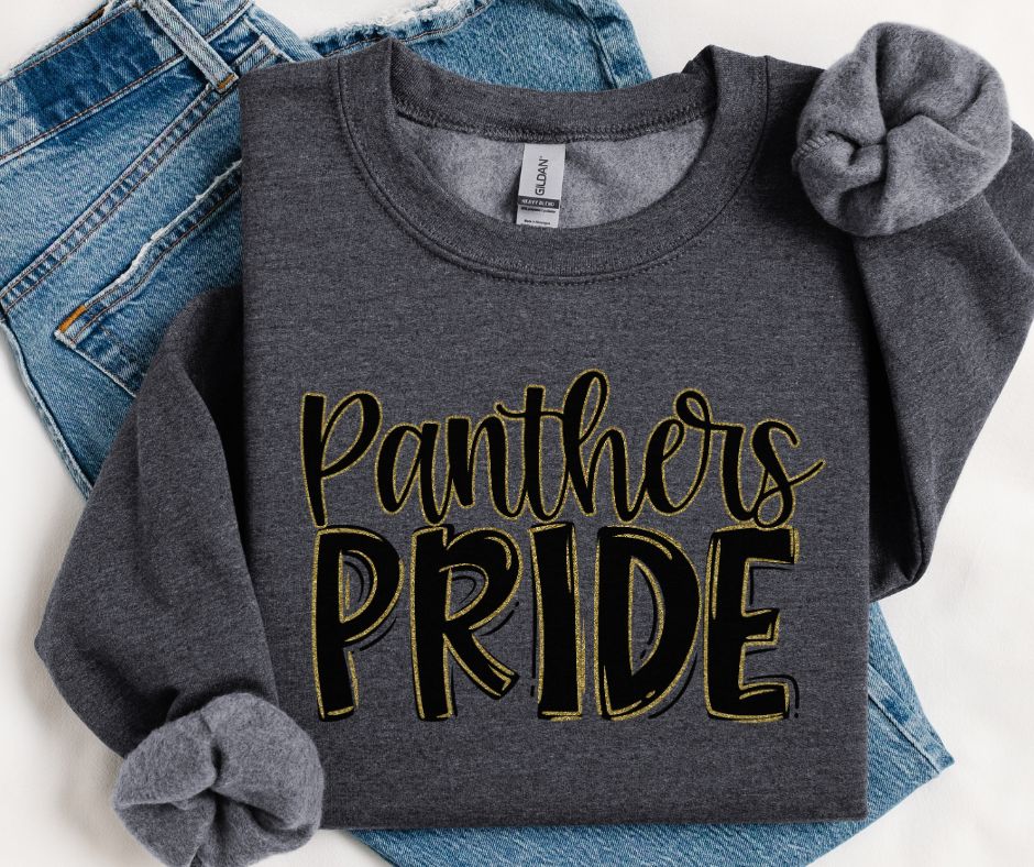 Panther (Starry Pride - Black/Gold) - DTF