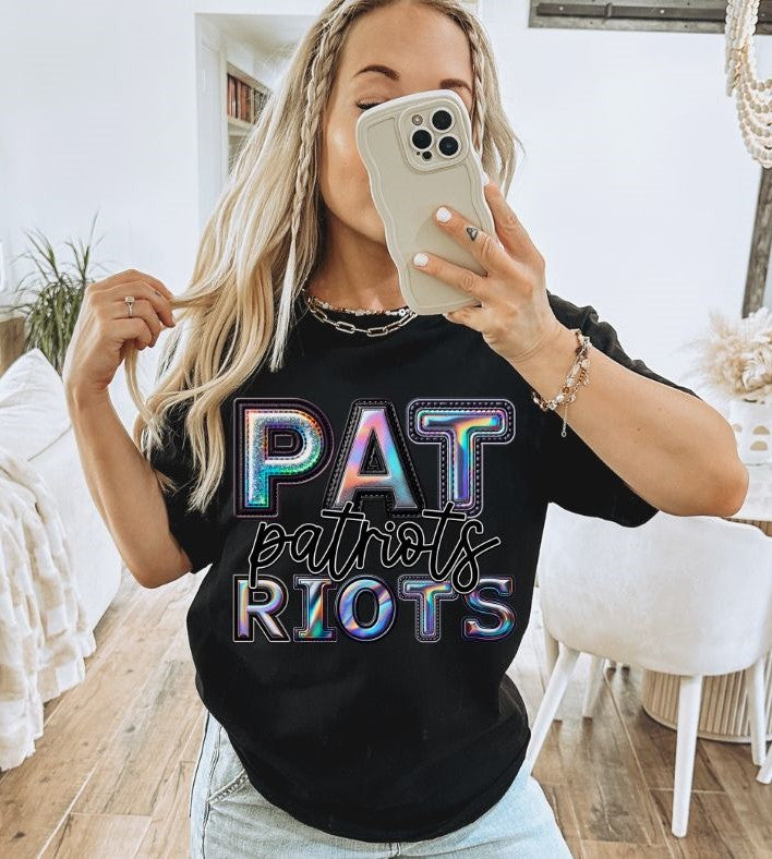 Patriots (Holographic Mascots) - DTF