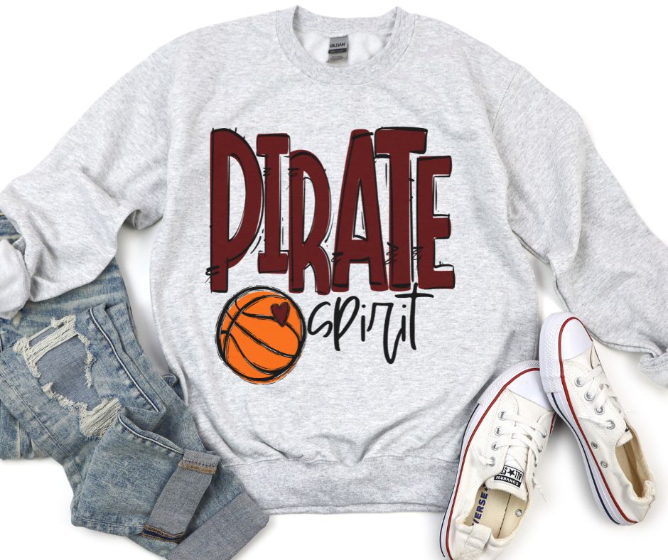 Team Go Spirit Pirates (Basketball - Maroon) - DTF