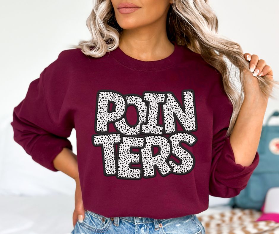 Pointers (Dalmatian Polka Dots Mascot) - DTF