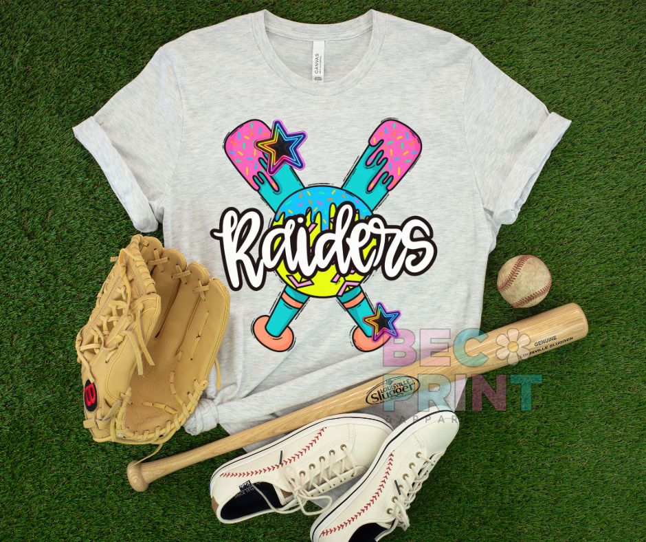 Raiders (Softball Drip) - DTF