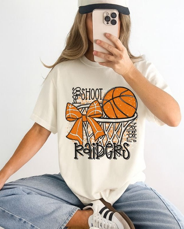 Raiders (Hoop Bow Mascot) - DTF