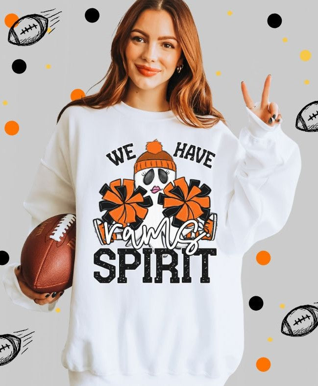 Rams (Ghost Cheerleader Mascot) - DTF