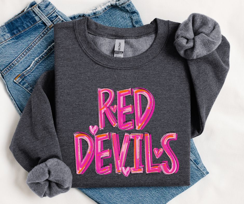 Red Devils (Pretty in Pink) - DTF