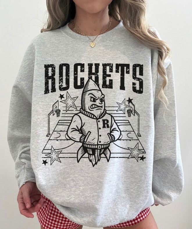 Rockets (Basketball Letterman Mascot) - DTF