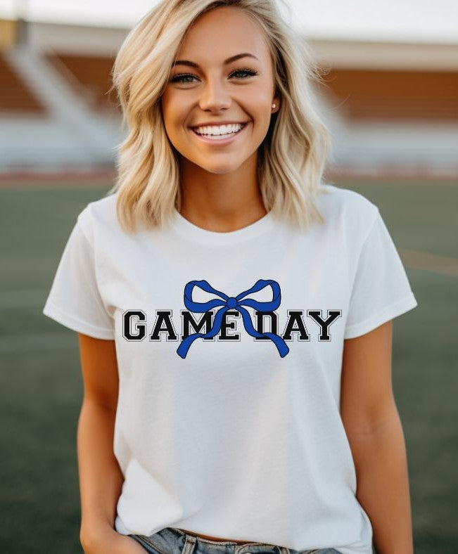 Game Day Coquette (Royal Blue) - DTF