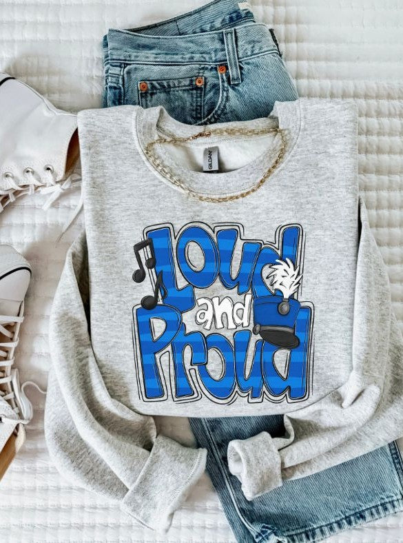 Loud and Proud Band (Royal Blue) - DTF