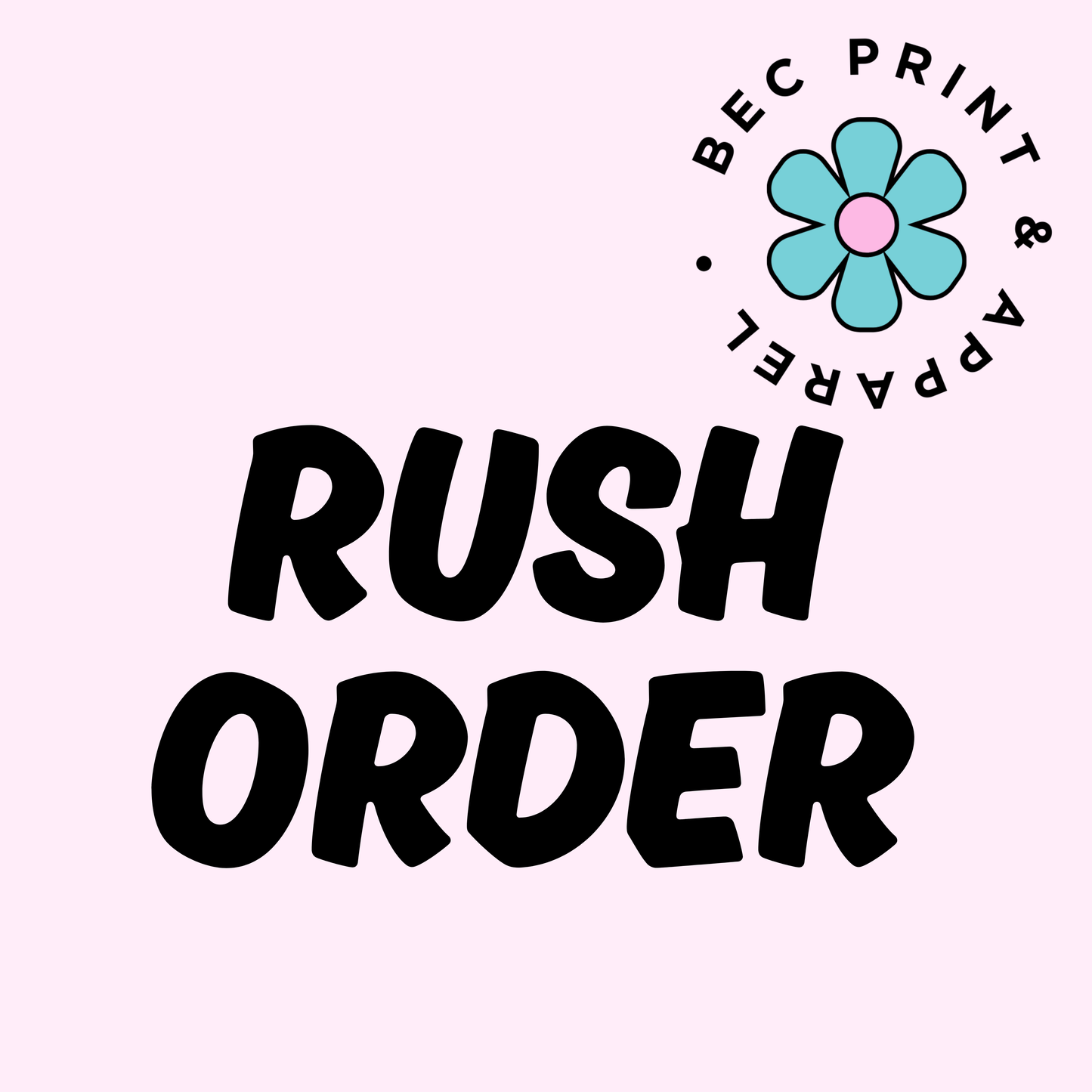 RUSH FEE - Same Day Shipping (MUST READ DESCRIPTION)