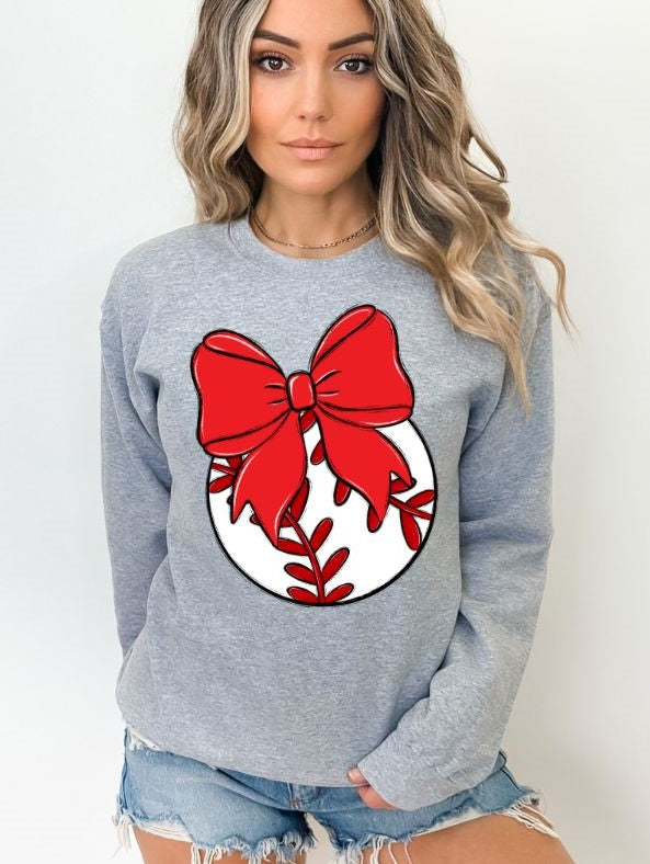 Bows and Balls (Baseball) - DTF
