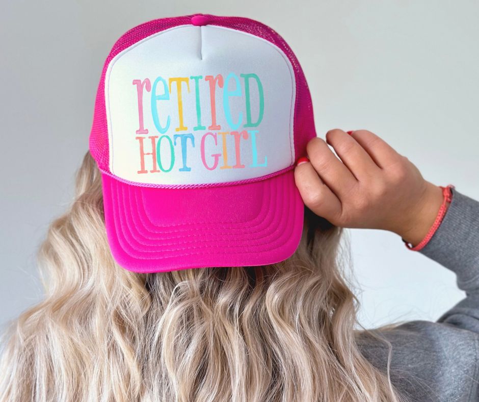 Retired Hot Girl (Watercolor) - DTF