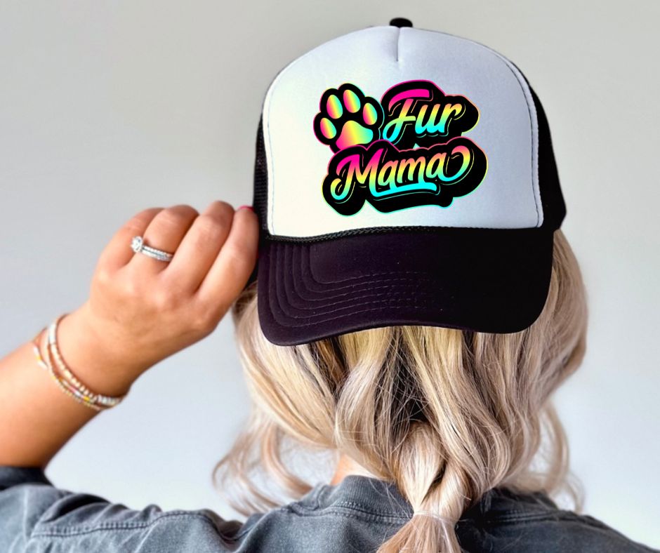 Fur Mama (Retro Hat transfer) - DTF