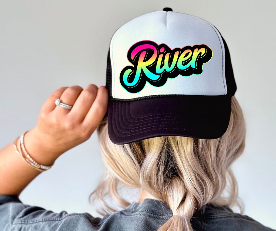 River (Retro Hat transfer) - DTF