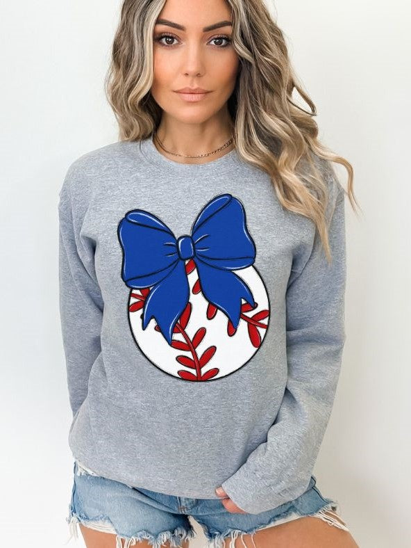 Bows and Balls (Baseball) - DTF
