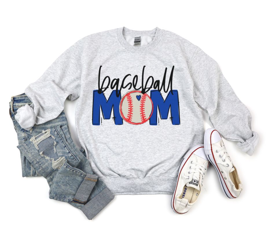 Team Go Mom (Baseball - Royal Blue) - DTF