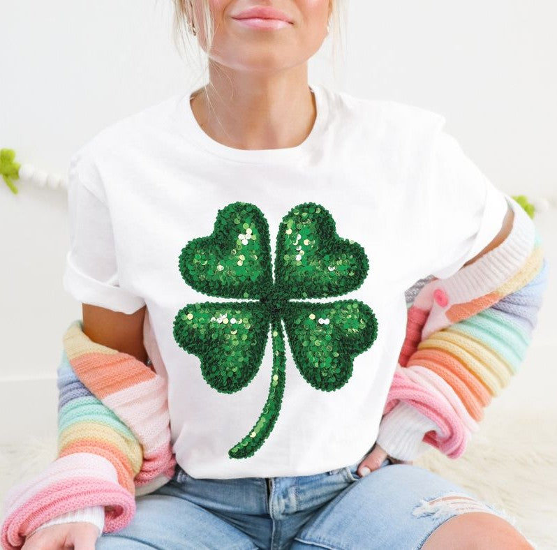 Clover (faux sequins) - DTF