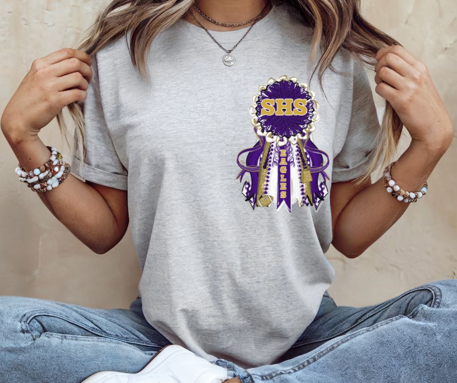 Eagles - SHS/Purple (Mums the Word Mascot) - DTF