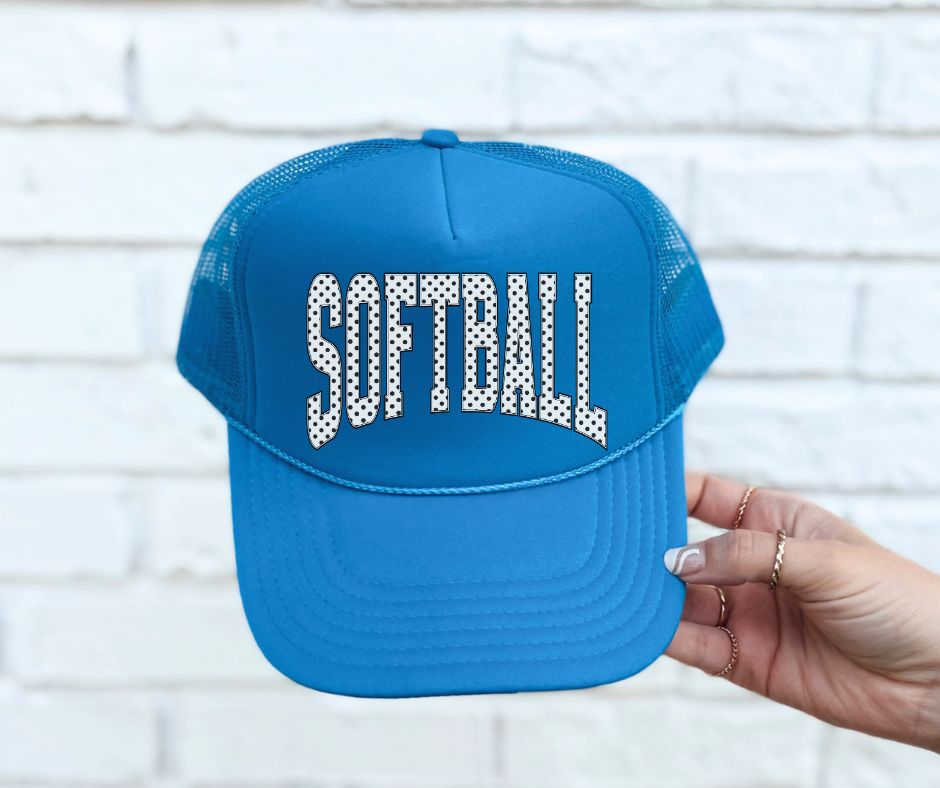 Softball (Arched Polka Dots) - DTF