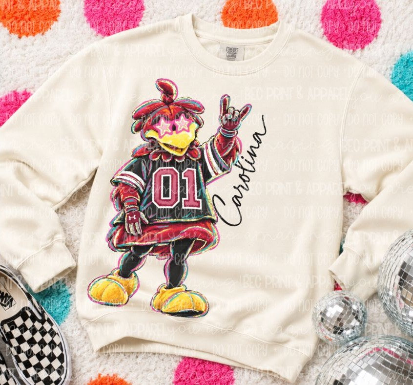 South Carolina (Rockin Mascot College) - DTF