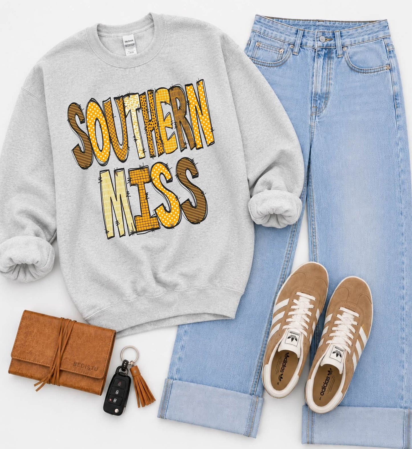 Southern Miss (Doodle Pattern College) - DTF