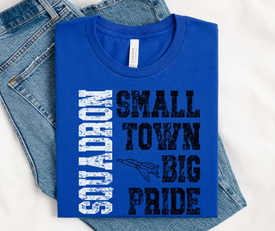 Squadron - Royal Blue (Small Town Big Pride Mascots) - DTF