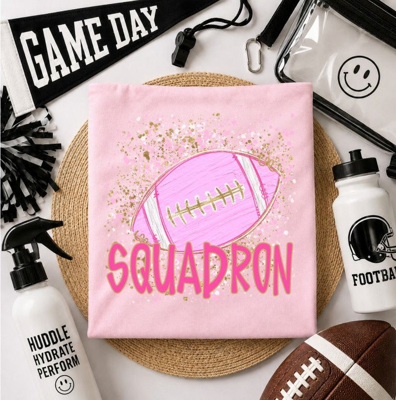 Squadron (Pink Splatter Mascot) - DTF
