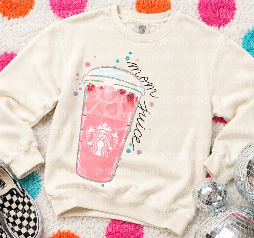 Mom Juice (starbucks pink drink) - DTF