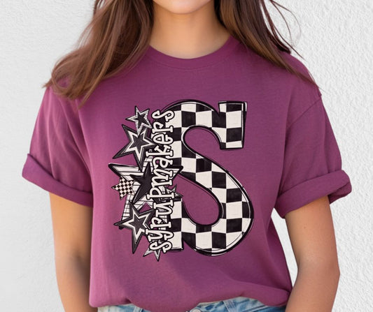 Syrupmakers (BW Checker Stars Mascot) - DTF