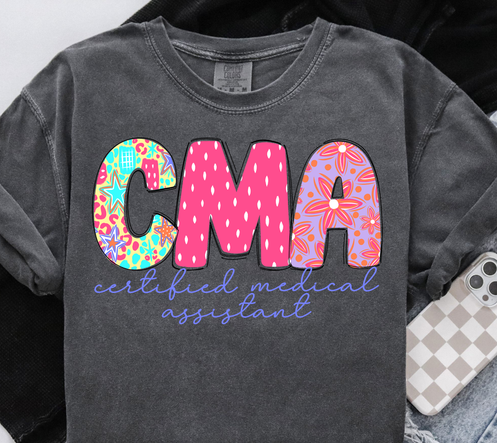 CMA (Scribble Bright Words/Occupations) - DTF