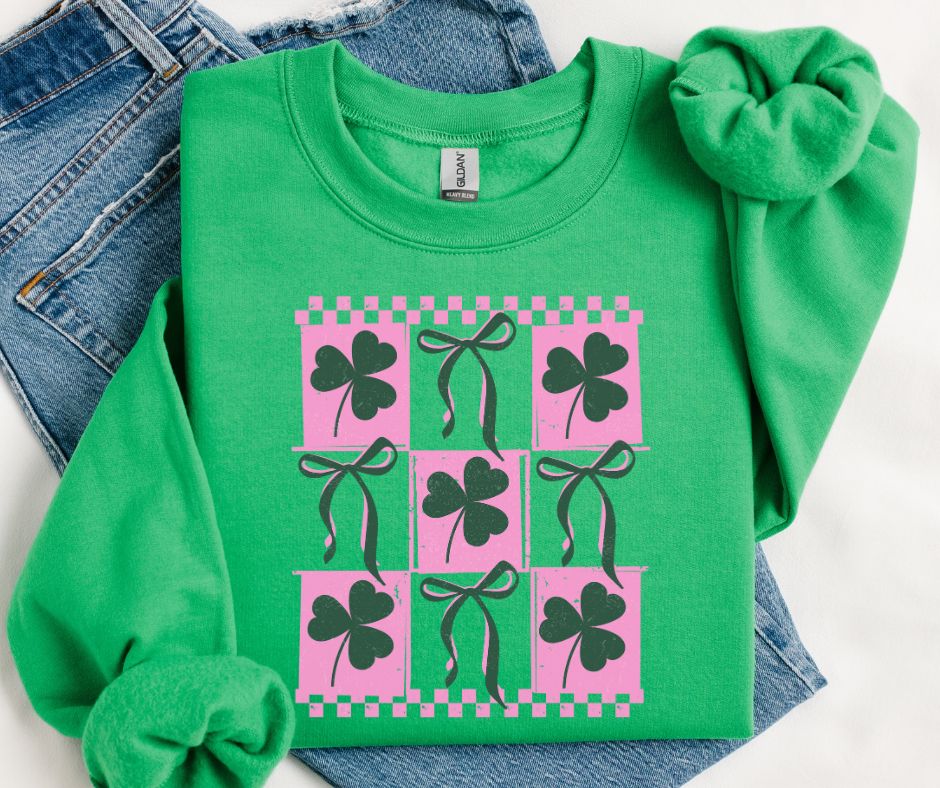 Shamrock Checkerboard - DTF