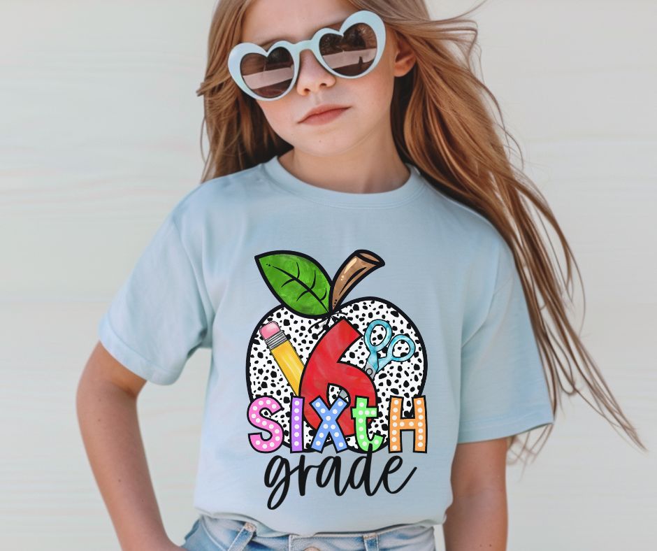 Sixth Grade (School Apple Grade Level) - DTF