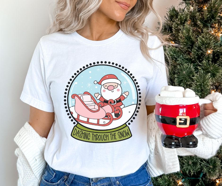 Snow Globe (Dashing thru the Snow) - DTF