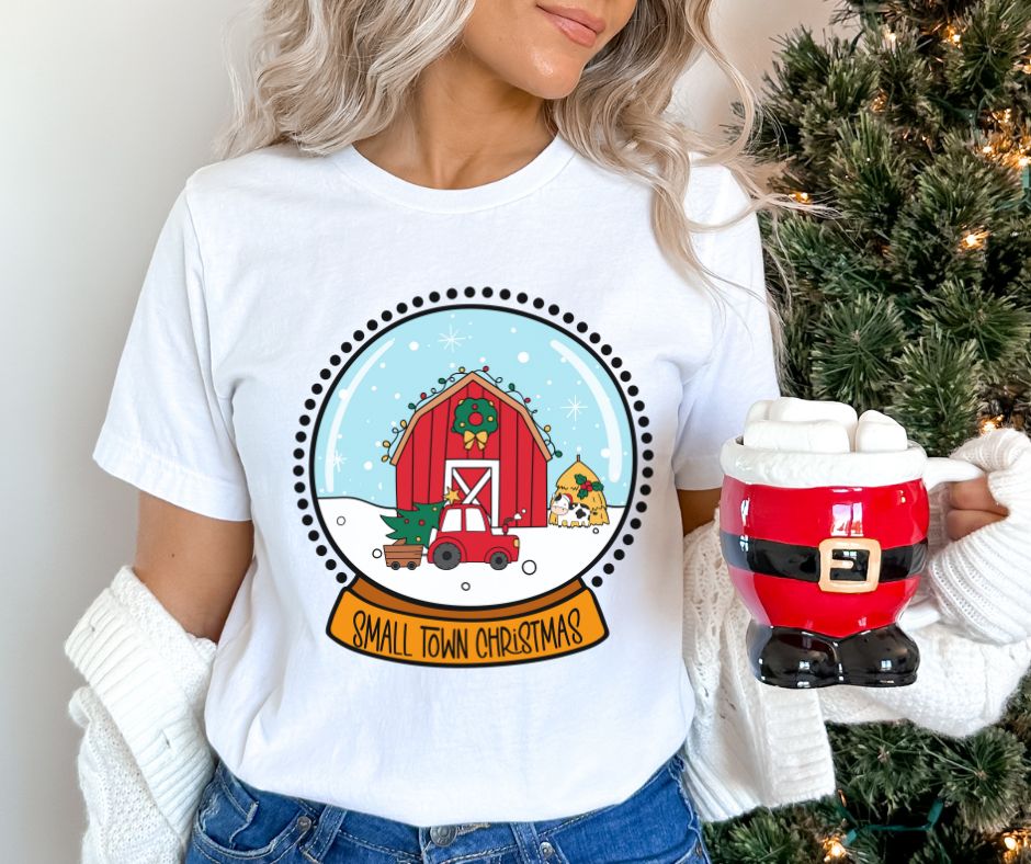Snow Globe (Small Town Christmas) - DTF