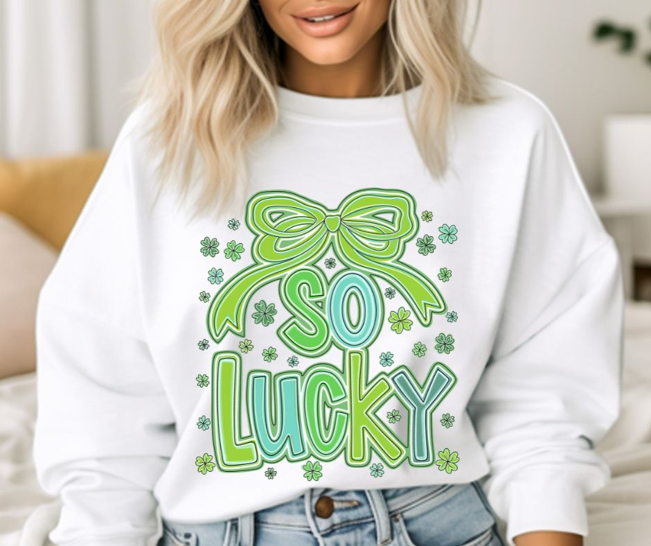 So Lucky Coquette - DTF