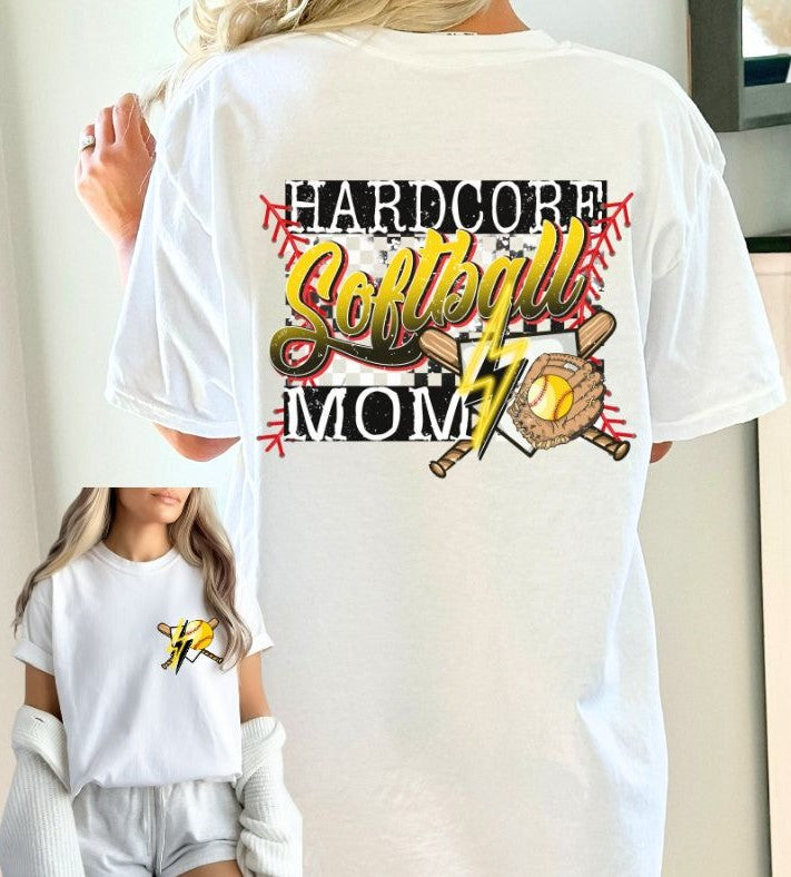 Softball (hardcore sports - 2-in-1 front pocket/back design) - DTF