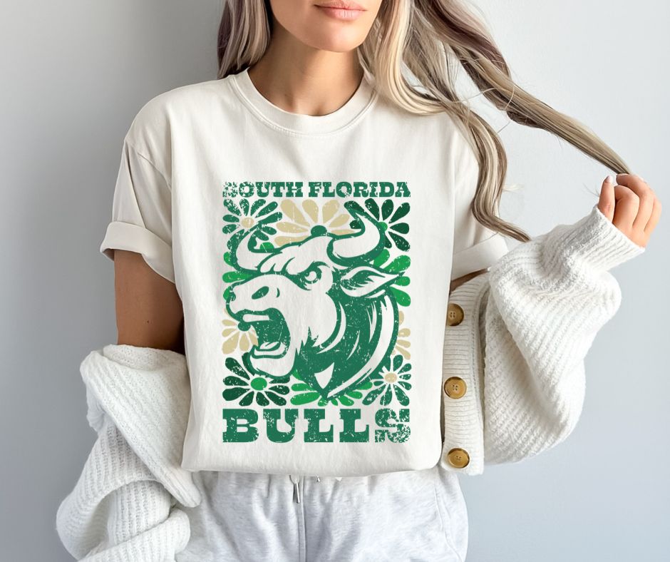 South Florida (Groovy Floral - College) - DTF