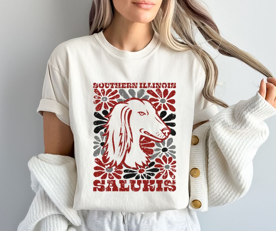 Southern Illinois (Groovy Floral - College) - DTF