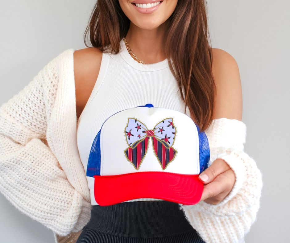Stars and Stripes Bow - DTF