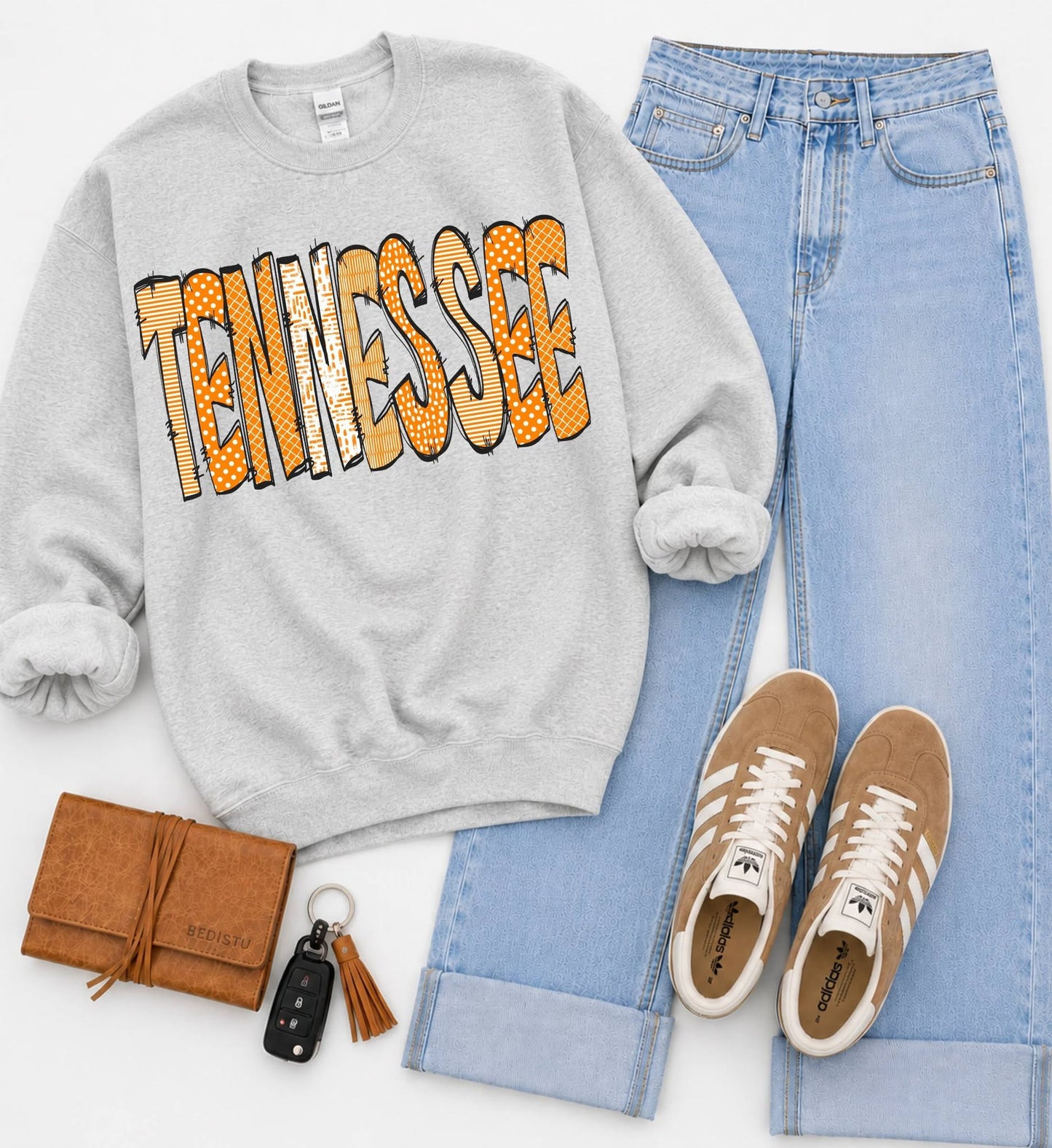 Tennessee (Doodle Pattern College) - DTF