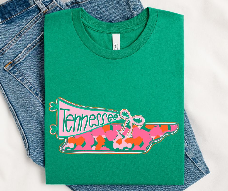 Tennessee (Preppy Floral Flag State) - DTF