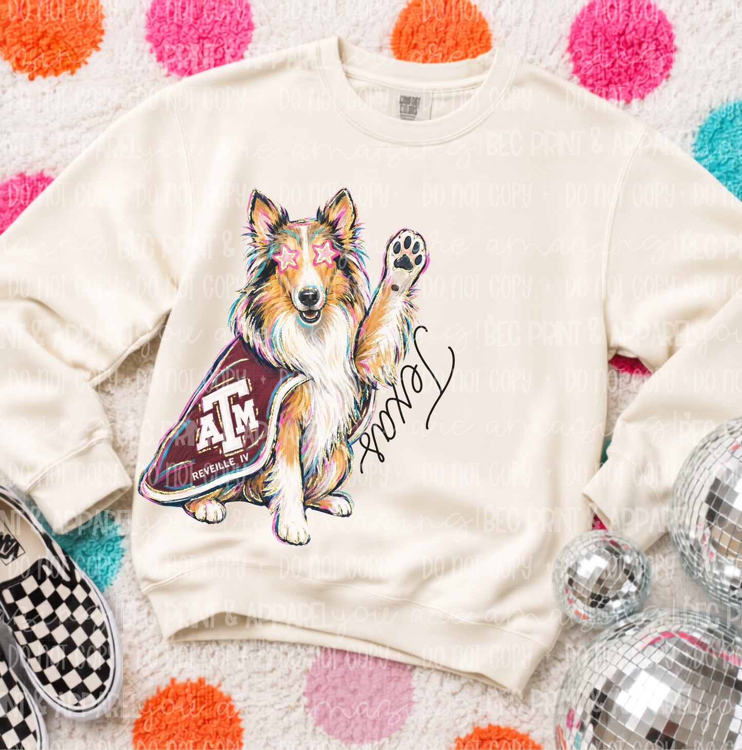 Texas A&M (Rockin Mascot College) - DTF